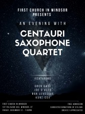 An Evening with Centauri Saxophone Quartet