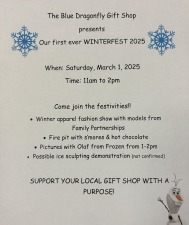 The Blue Dragonfly Gift Shop Winterfest 2025